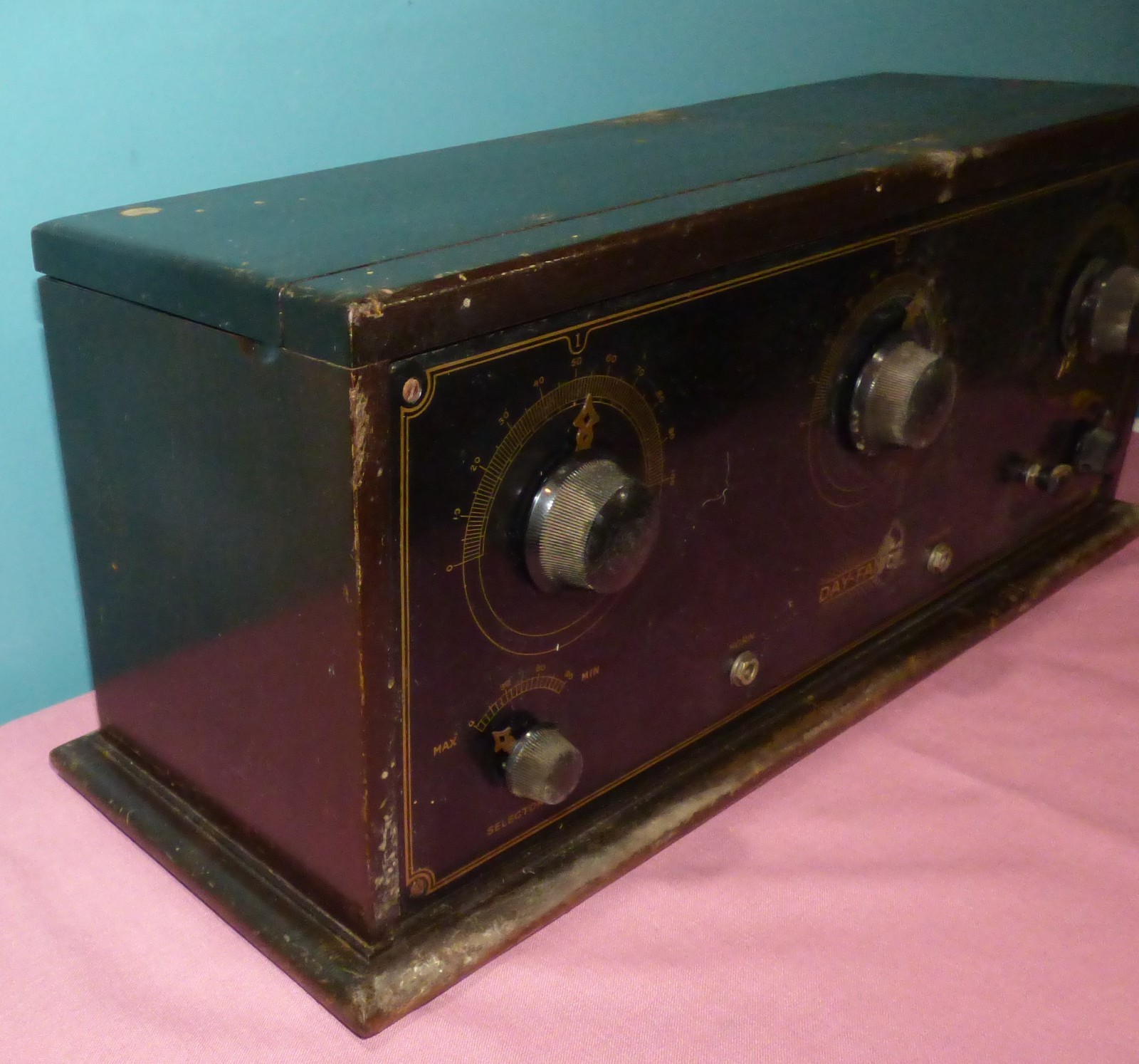 Day-Fan OEM-7 Tube Radio Dayton Fan Motor Company Vintage 1920s