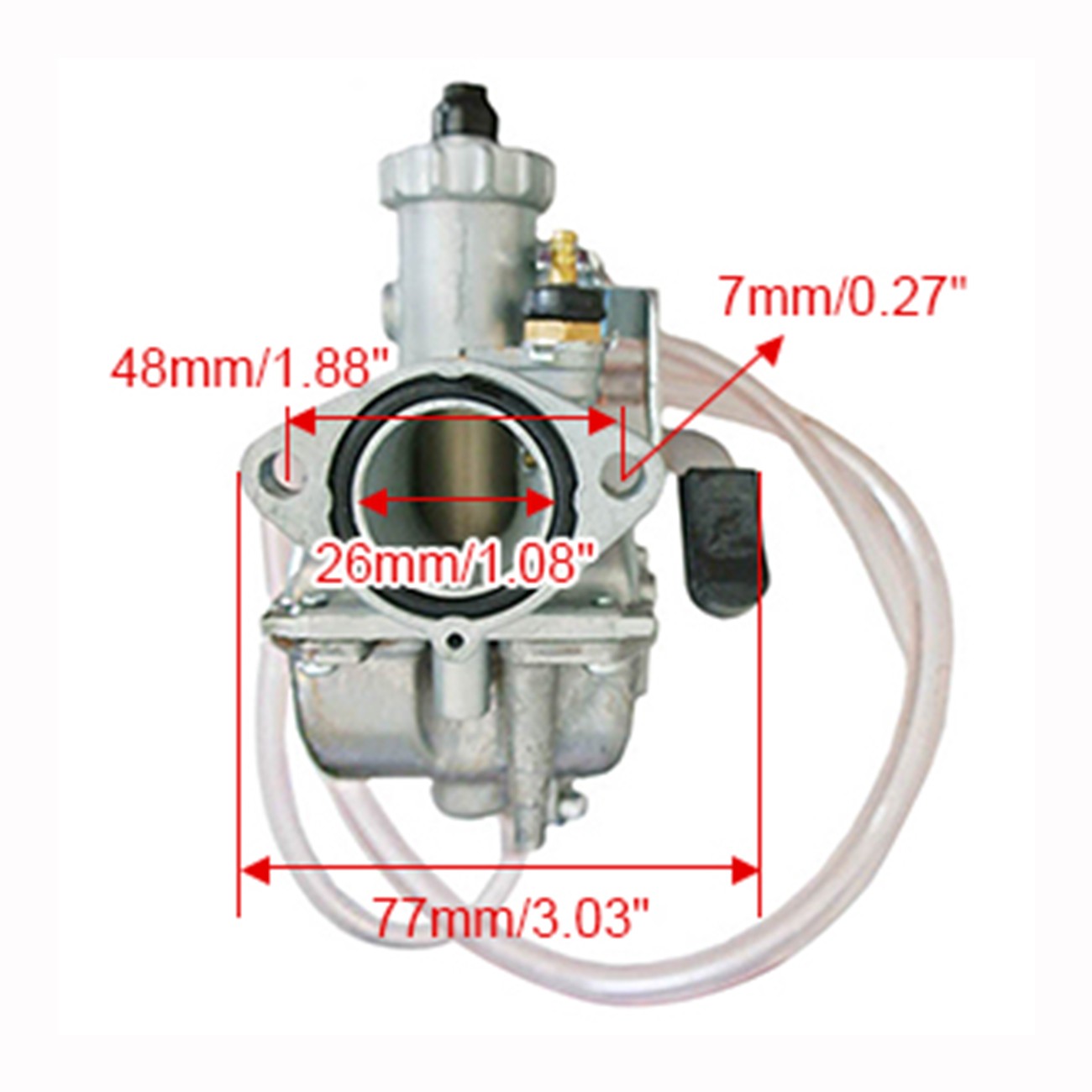 VM22 Carburetor Jet Throttle Cable Kit For Predator 212cc 196cc Clones Go Kart