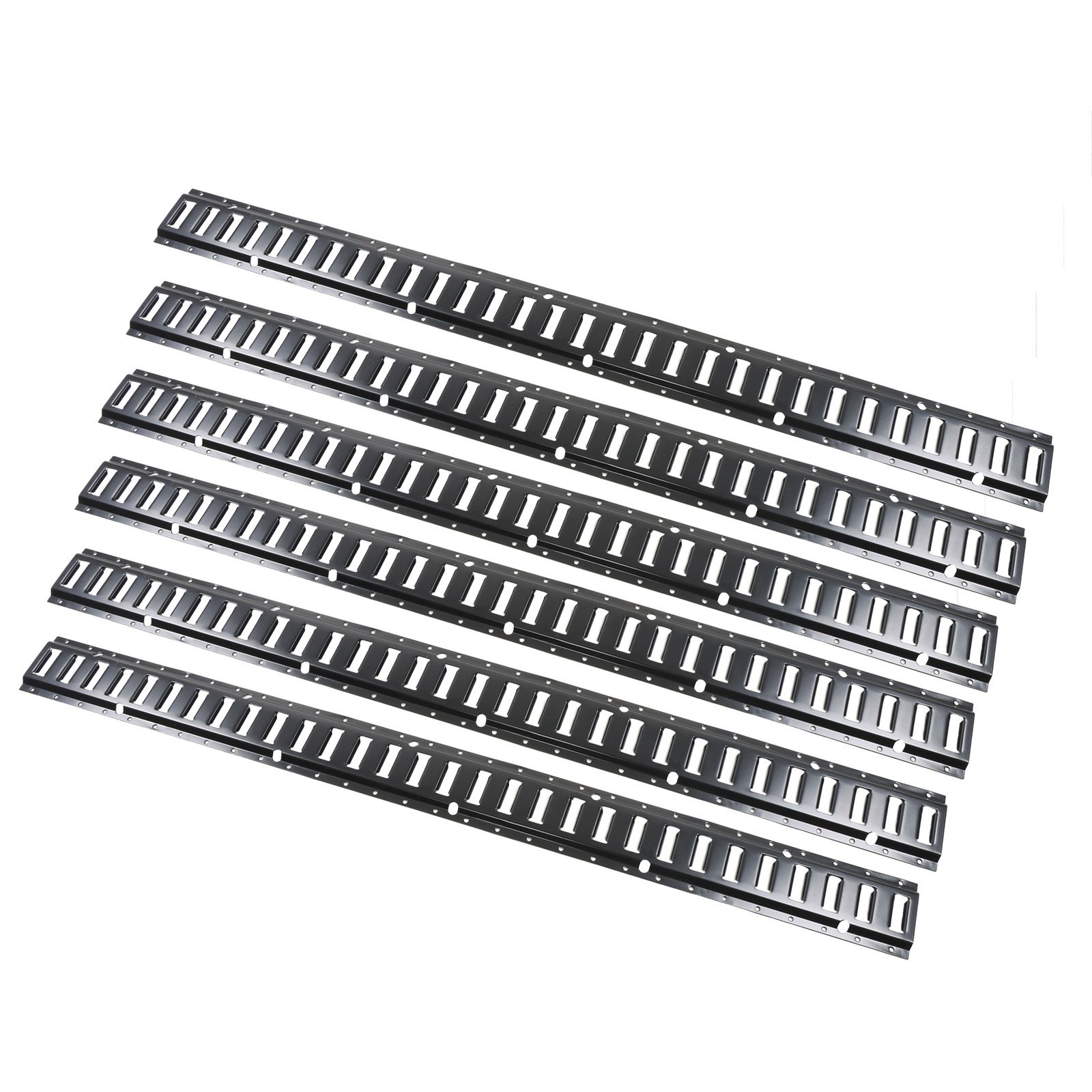 6 Pack 5' E Track Tie Down Rail Kit For Trailers Universal Fitment Carbon Steel