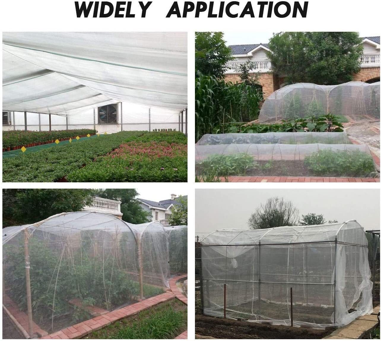 20~50ft Mosquito Garden Bug Insect Netting Barrier Bird Net Plant Protect Mesh