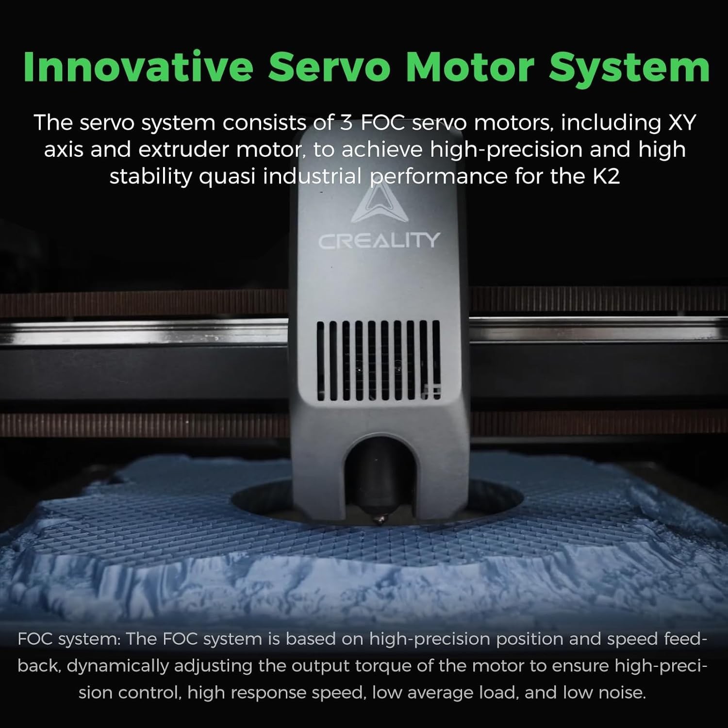 🔥On Sale！Creality K2 Combo 3D Printer 600mm/s Speed 260*260*260mm Printing Size