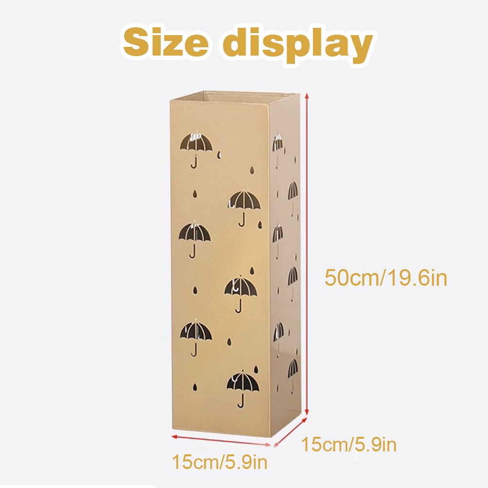 Metal Chic Umbrella Holders Multipurpose Entryway Home Hotel Office Decors