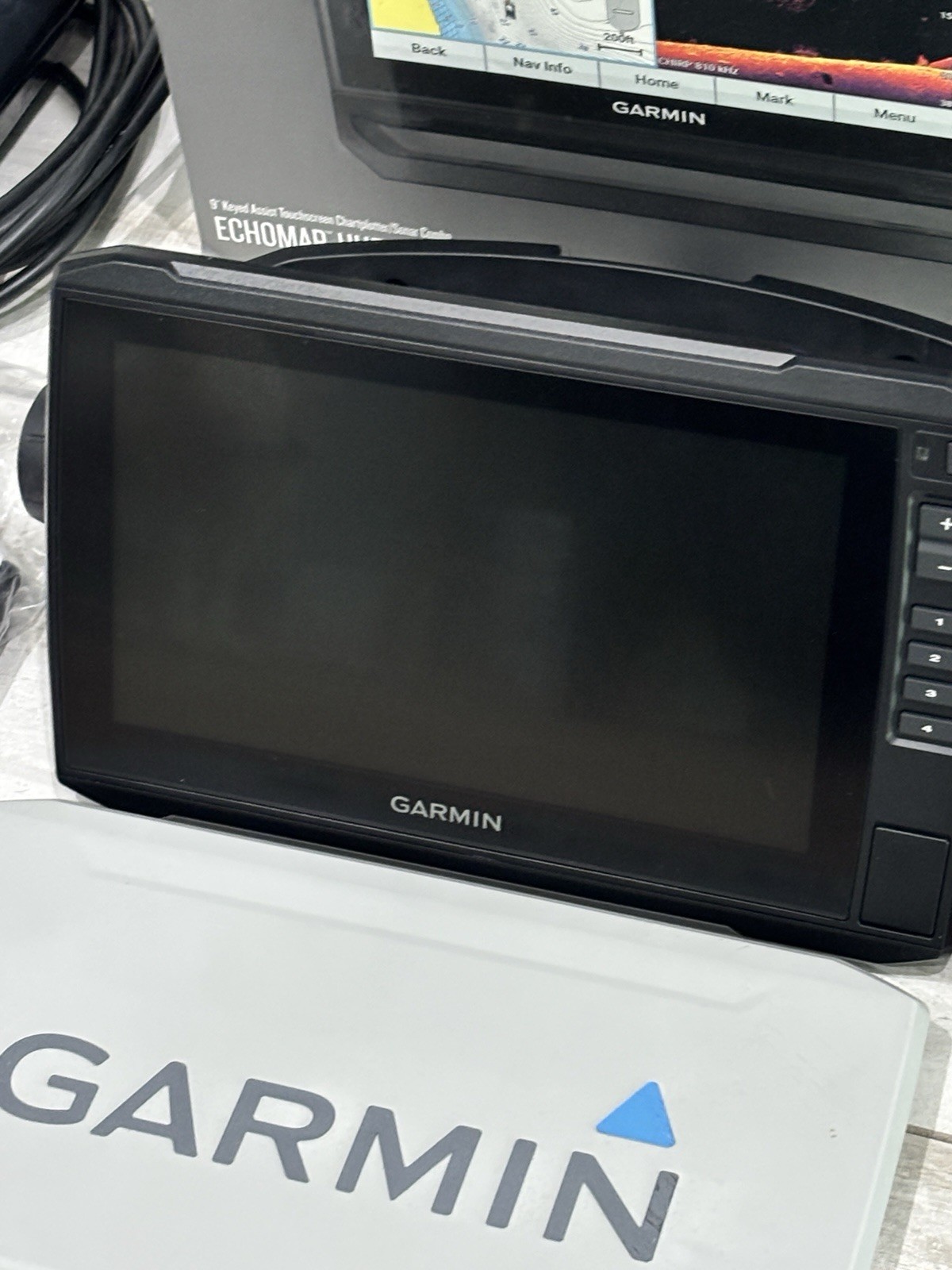 Garmin ECHOMAP UHD 94sv Chartplotter Fishfinder GPS Tested Clean Complete Bundle