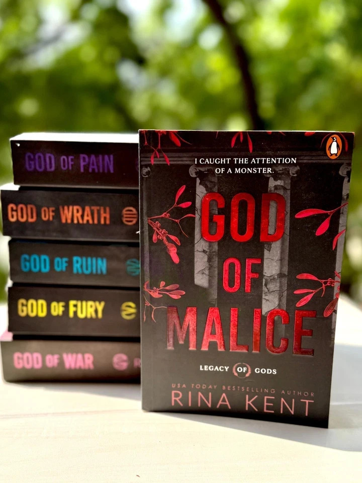 Rina Kent 6 Book Set | Legacy of Gods Series Paperback | English