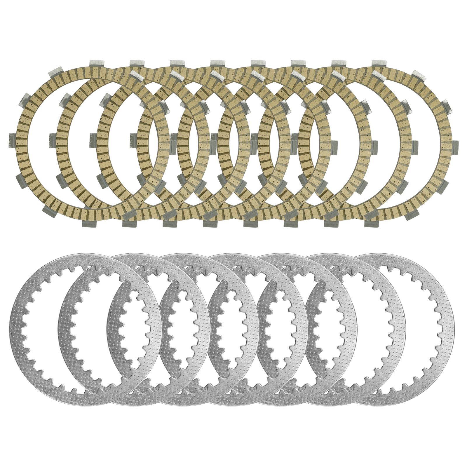 Caltric Clutch Friction and Steel Plates for Suzuki RM250 1996-2005