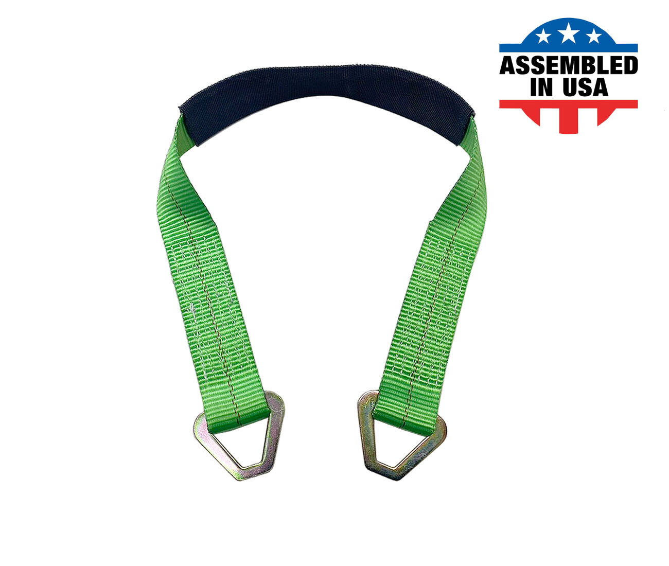 USA Off Road Axle Strap for Race Car Auto Hauler Tow Truck 4x4 ATV UTV Tie Down
