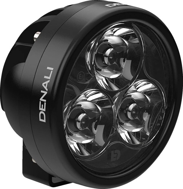 Denali Electronics D3 LED Light Pod With DataDim 3.5" D Black White