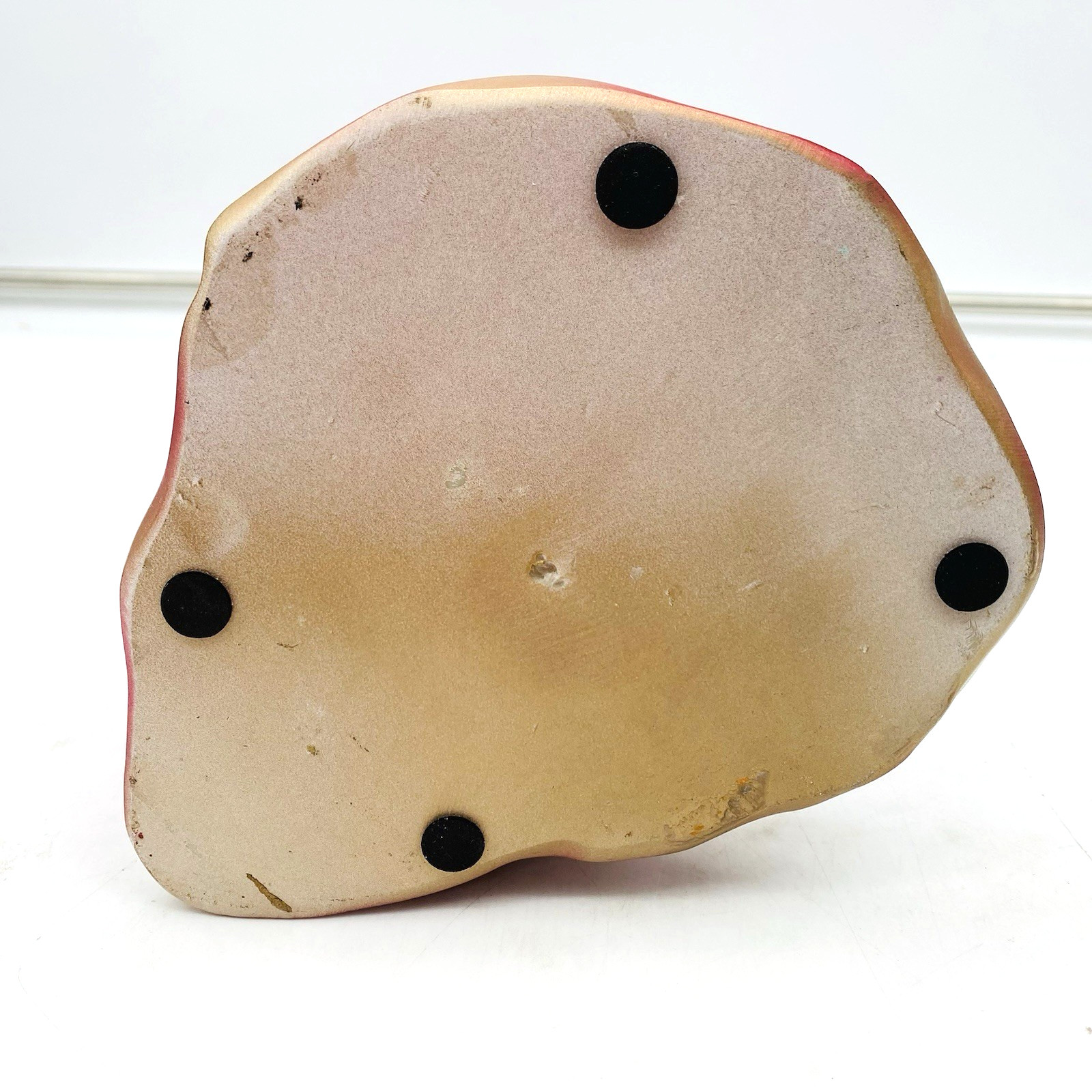 Wine Bottle Holder Stand Elegant Beauty Lady Woman Girl with Fan Made of Resin