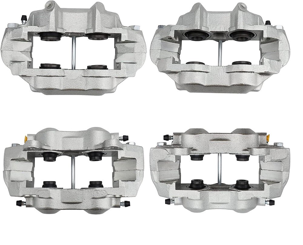 4Pcs Rear Front Left Right Disc Brake Calipers For 1965-1982 Chevrolet Corvette