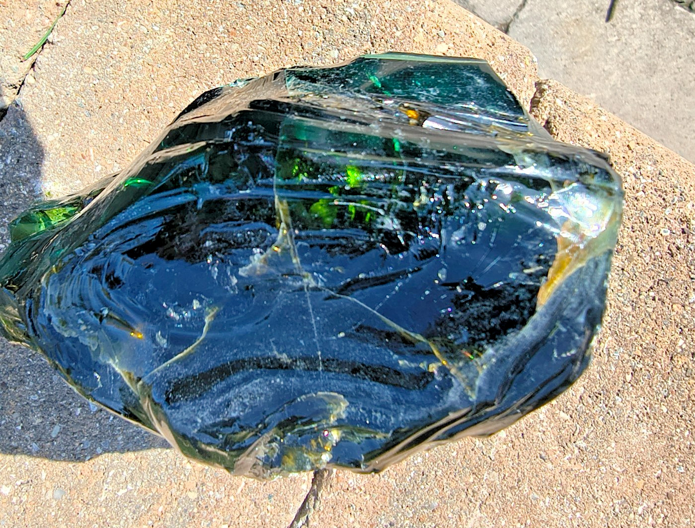 Master Andara Emerald Shift Andara crystal 470 gram