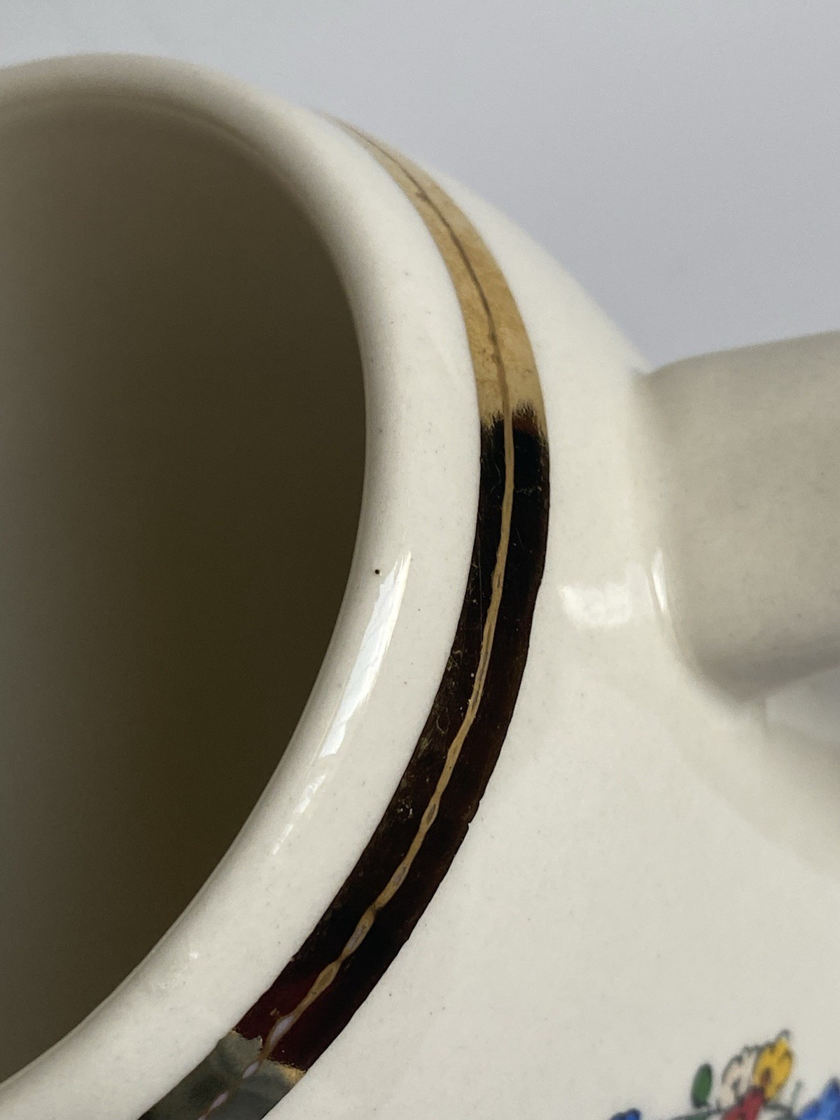 SALZBURG Austria Porcelain Beer Mug 5.5”H