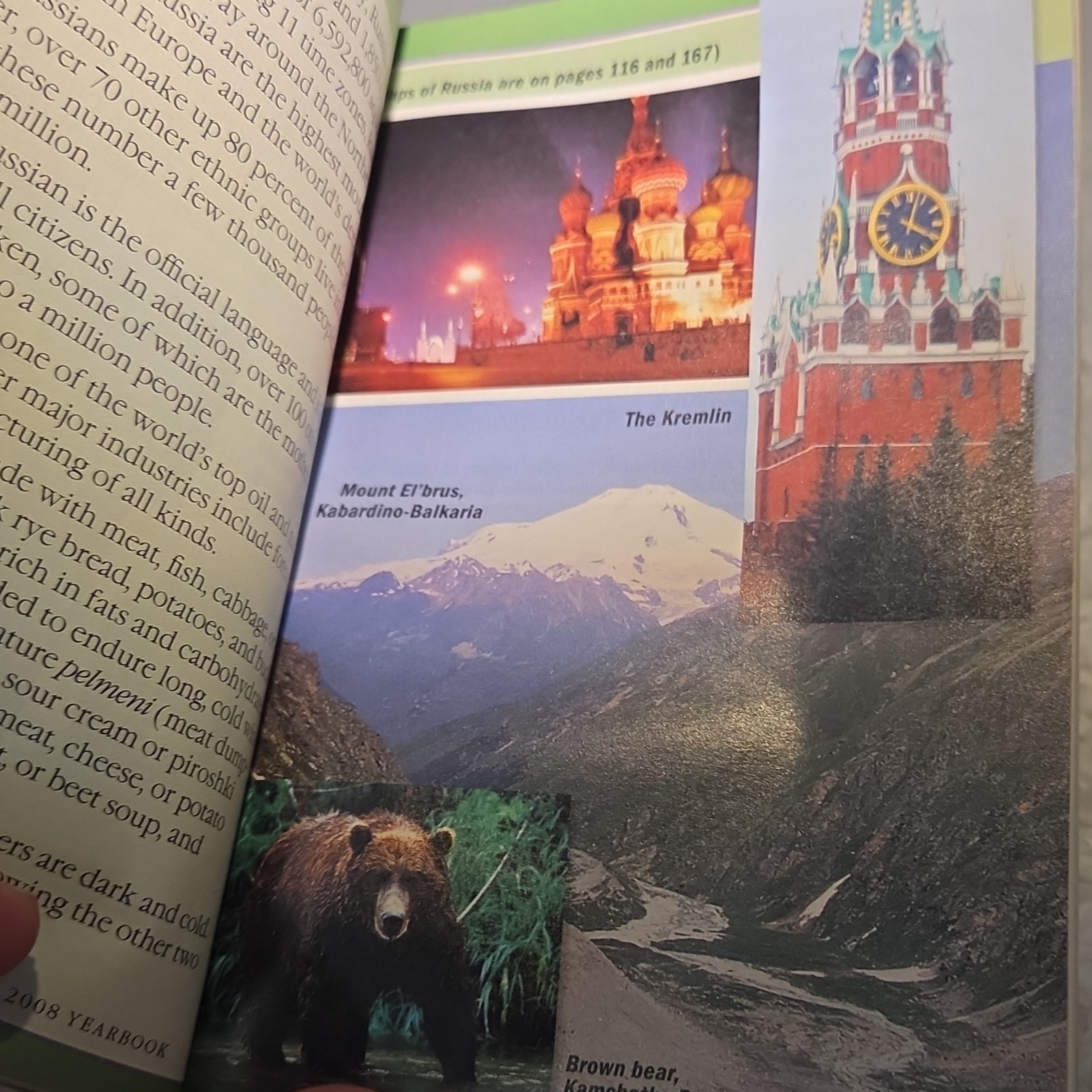 2008 Hardcover Yearbook Jehovah's Witnesses Russia Edition Christianity