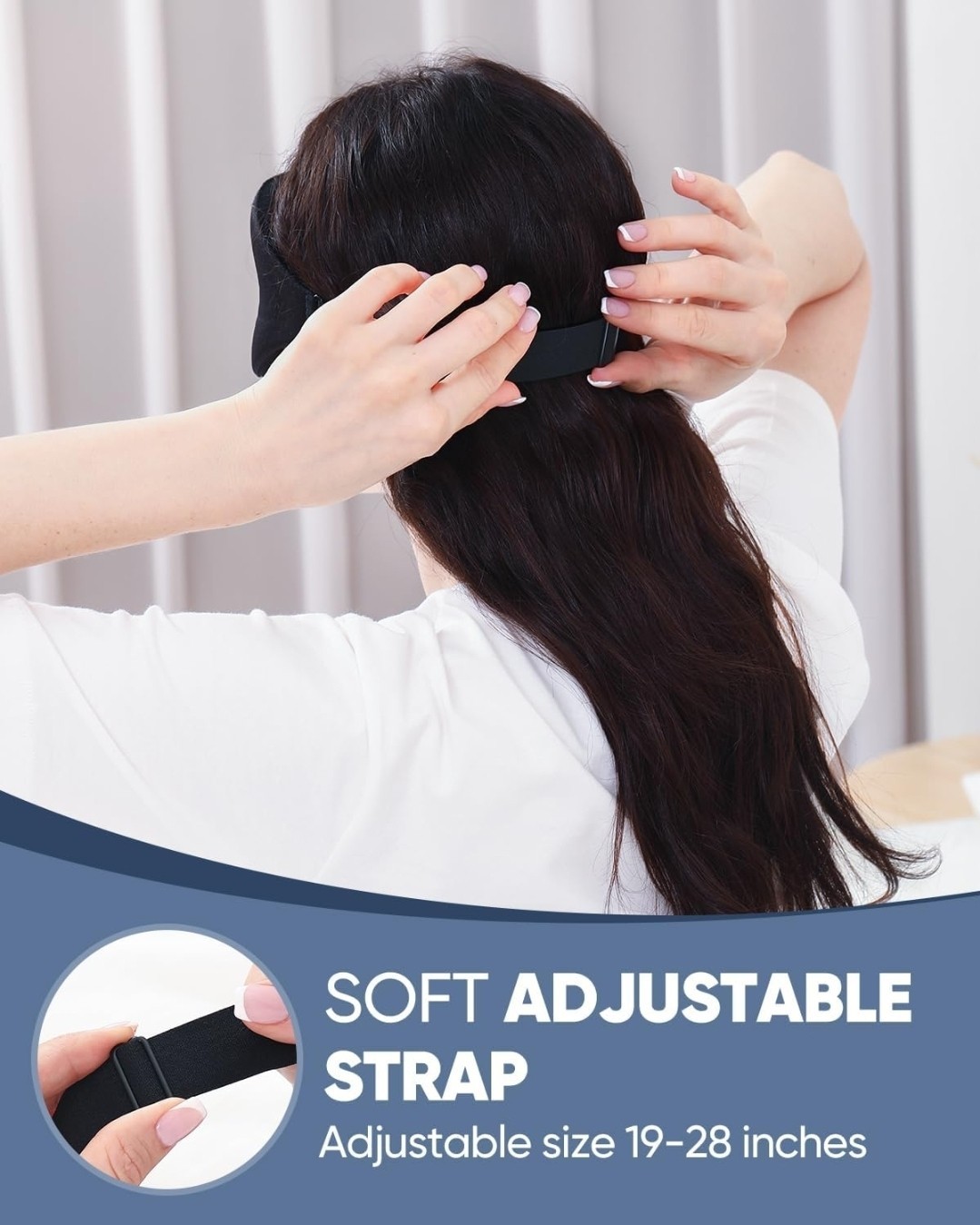 Sleep Eye Mask for Side Sleeper Men Women, Zero Eye Pressure 3D Sleeping Mask...