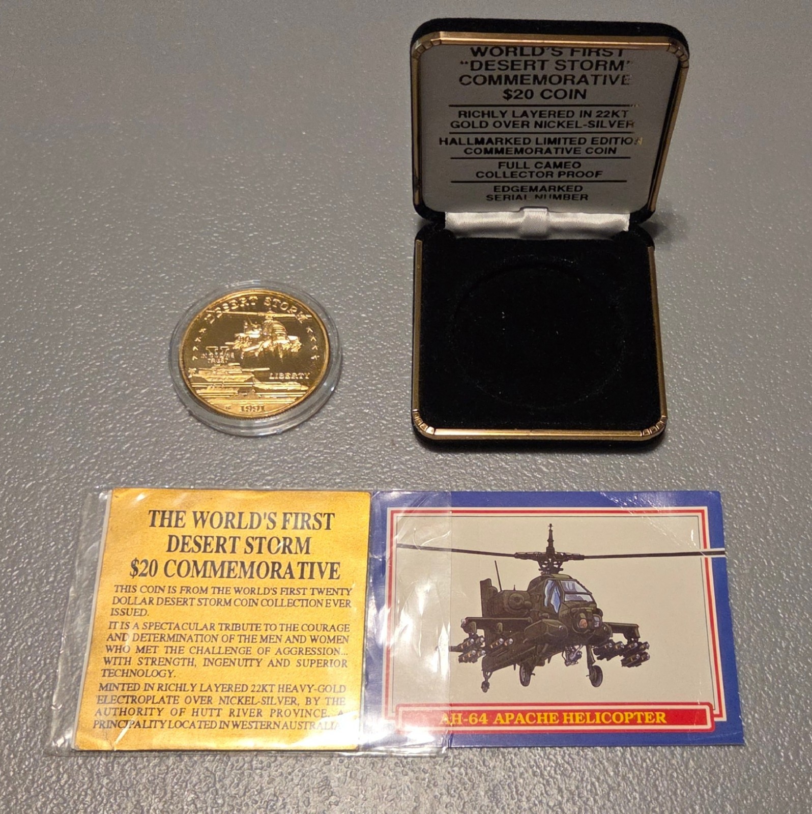 Desert Storm 1991 Commemorative Coin