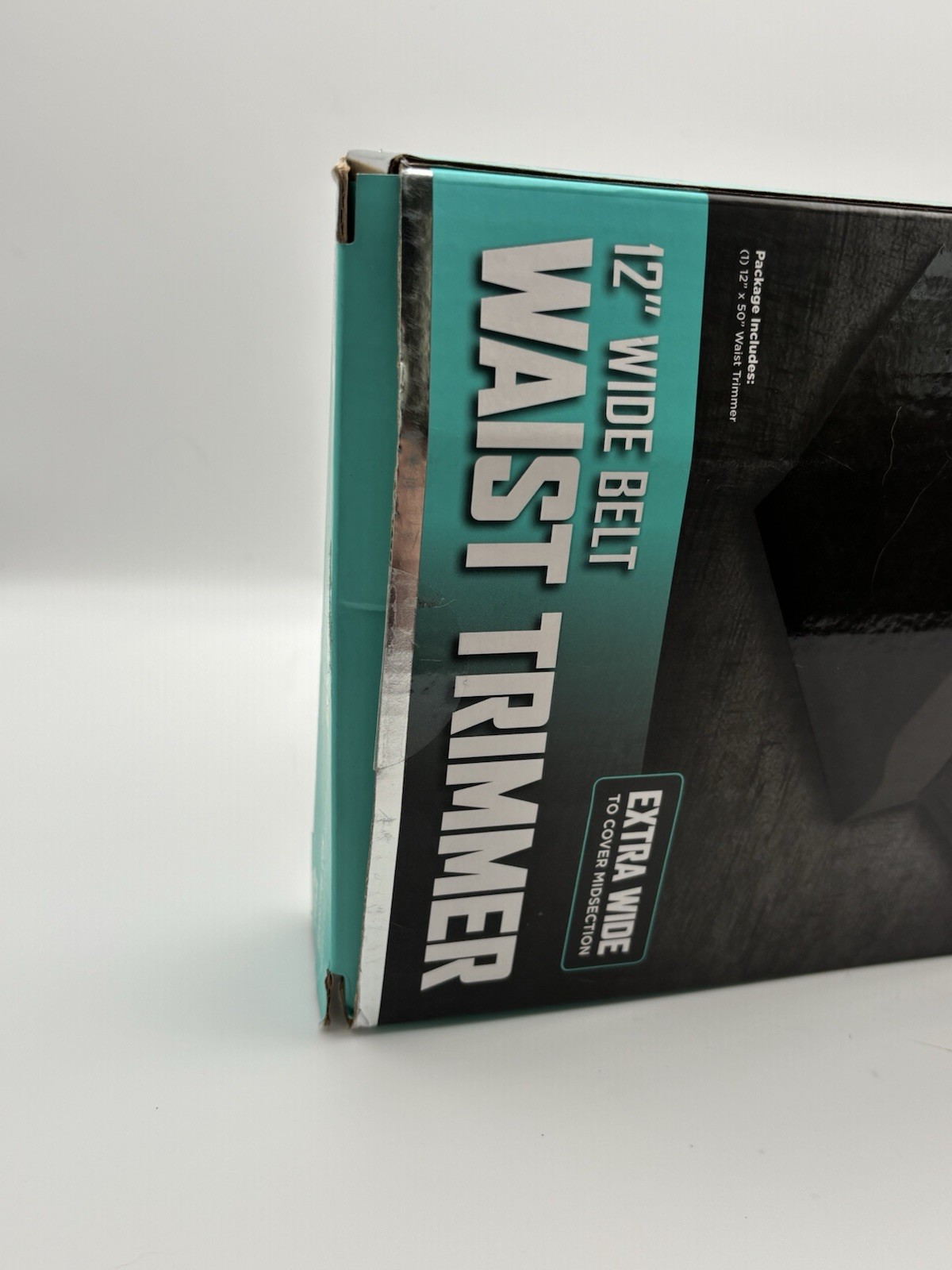 Reebok Waist Trimmer 12 In. Extended Length Xtra Wide Strength Conditioning NEW