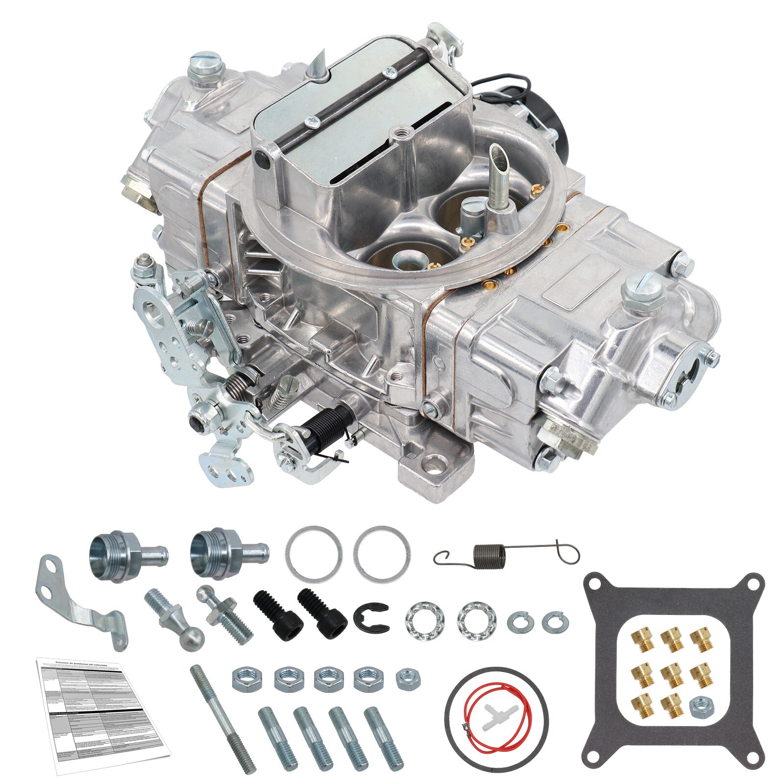 Quick Fuel BR-67214 850 CFM Brawler Street Carburetor Mechanical Secondary