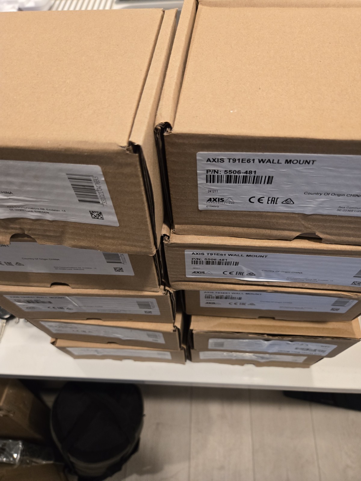 Axis T91E61 Wall Mount - White