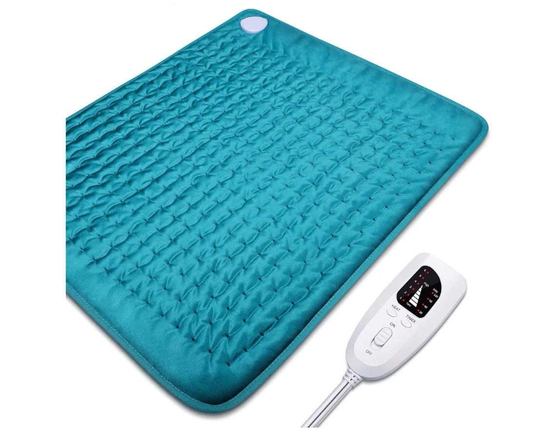 BESIGILA Electric Heating pad for Back/Shoulder/Neck/Leg/Cramps & Arthritis Pain