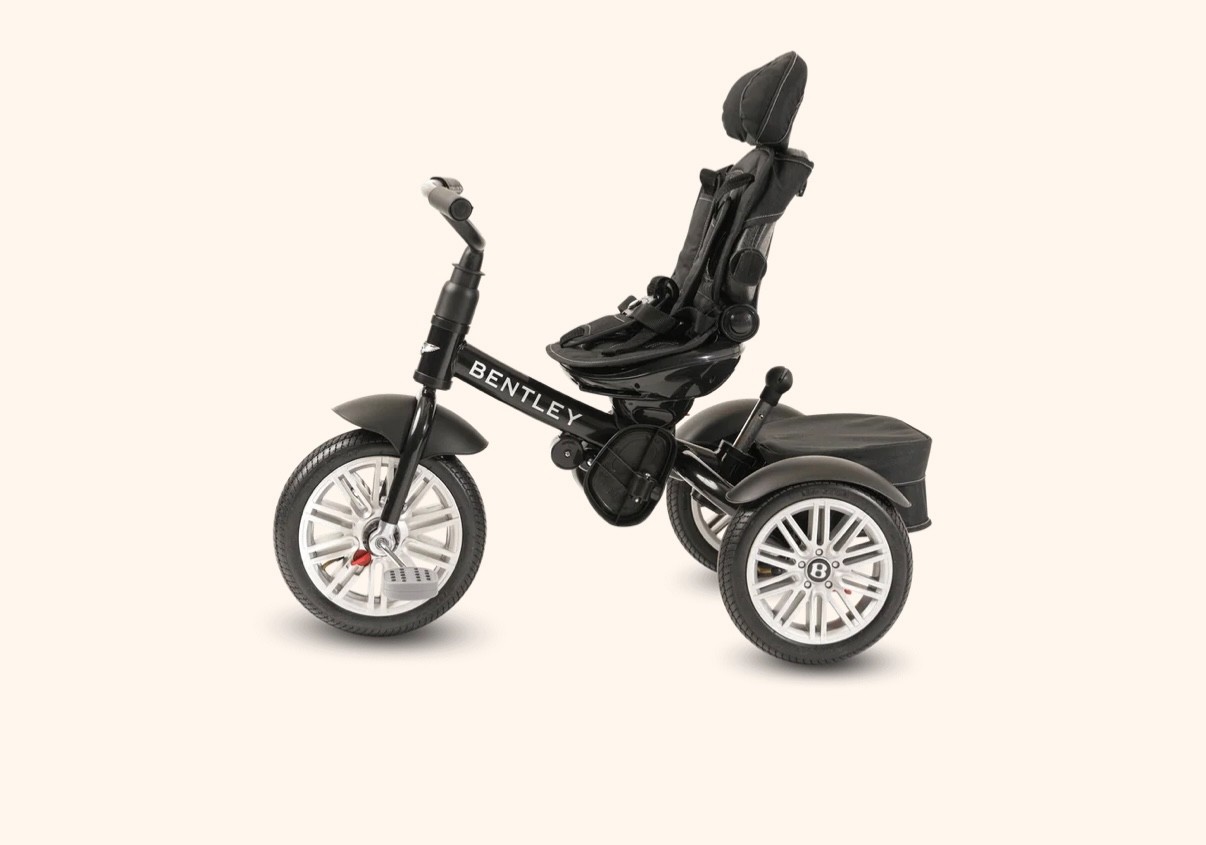 Convertible stroller - Bentley 6 in 1 Convertible Tricycle - Onyx Black