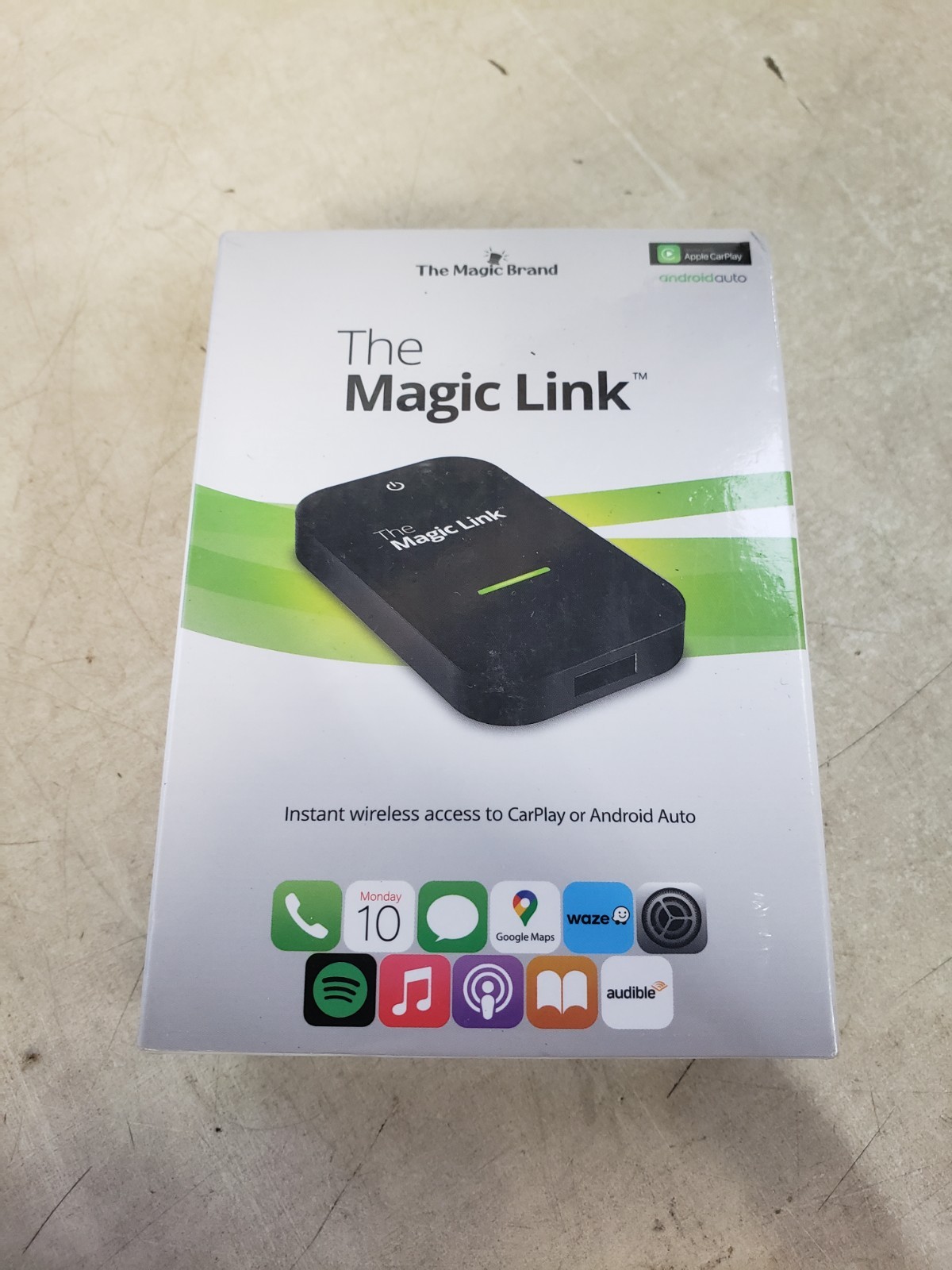 NEW The Magic Link, The Original Wireless CarPlay Adapter for Cars