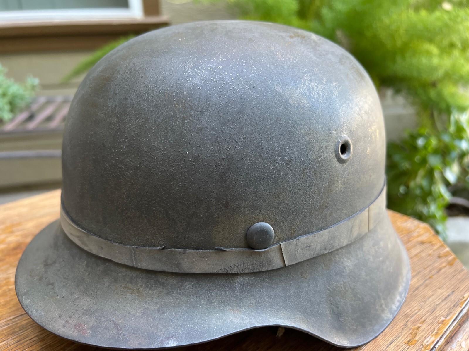WW2 German helmet band / for camouflage / -BLACK-/ Band Only