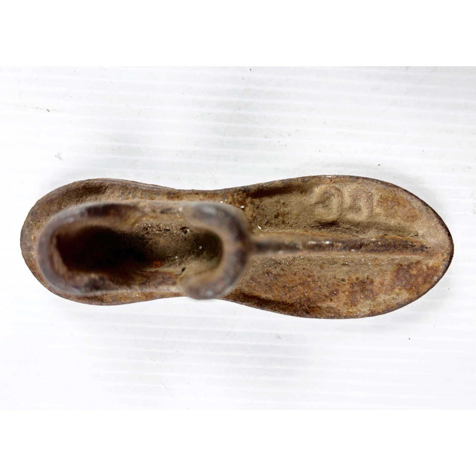 Cast Iron Cobbler Shoe Form CC 4.75” Small Child Vintage Antique?