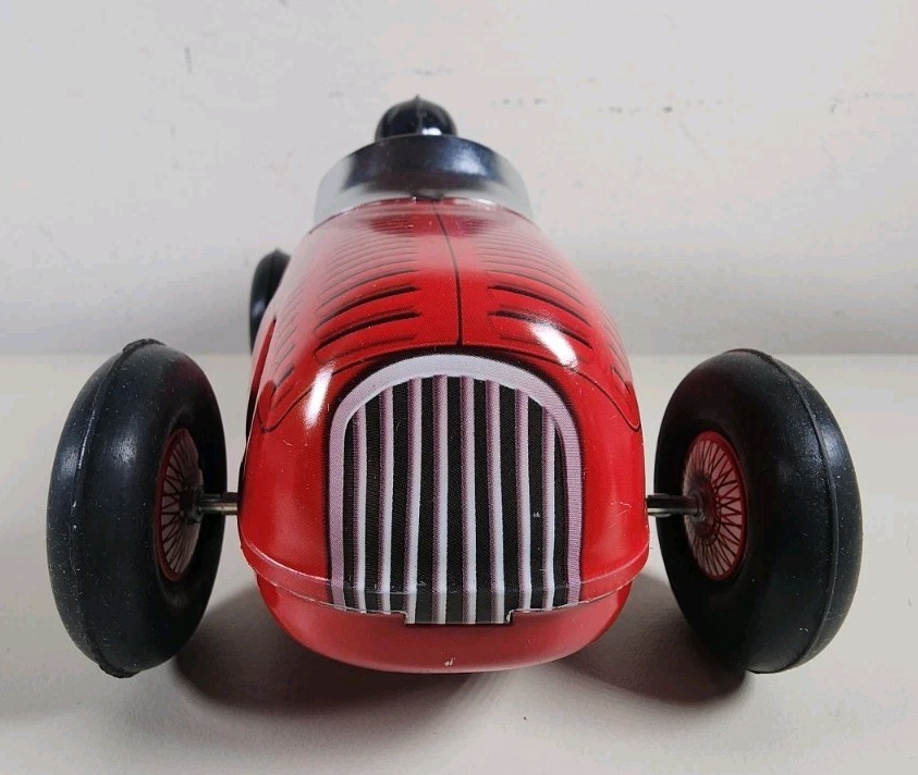 Schylling Tin Grand Prix Racer With Piston Pounding Engine Sound NIB