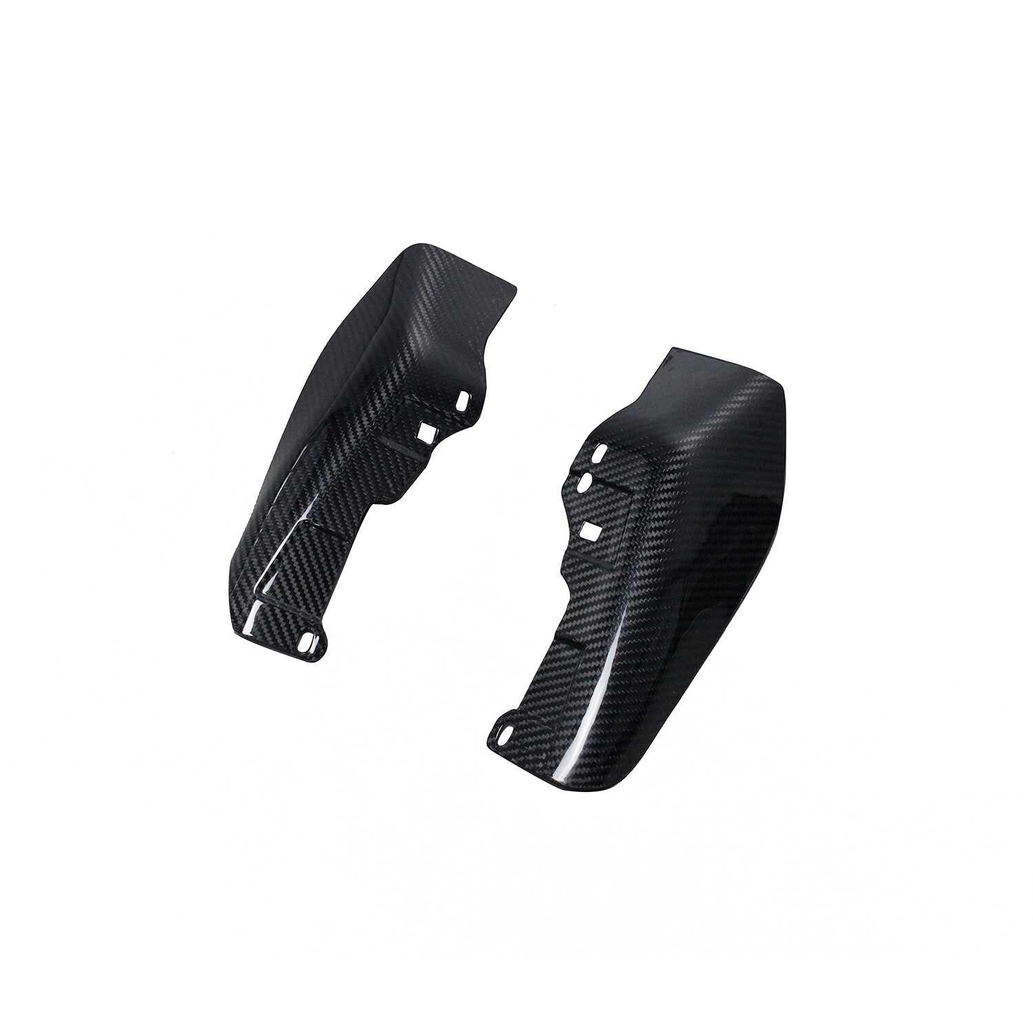 Carbon Fiber Mid Frame Air Deflector for Harley Road Glide King FLHX FLHT 09-23