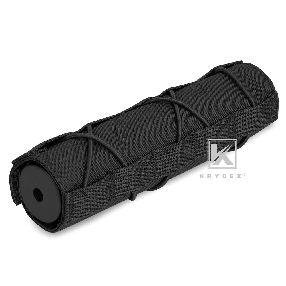 KRYDEX 7inch 18cm Suppressor Cover Tactical Protect Sleeve Wrap Airsoft Hunting