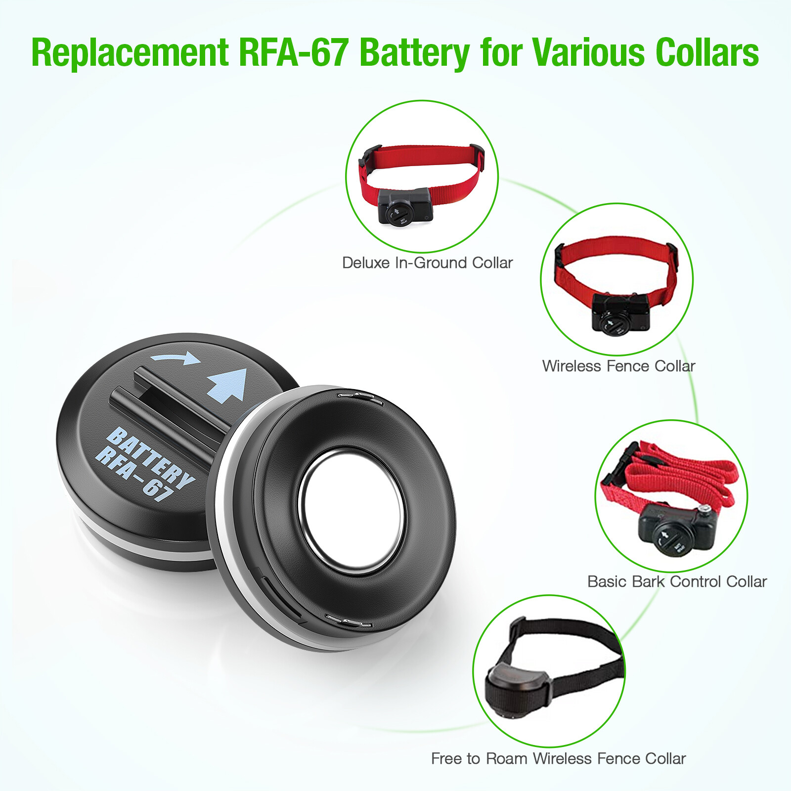 10x 6V Batteries For PetSafe RFA-67 6Volt Pet Collar Battery Fence Bark Collar