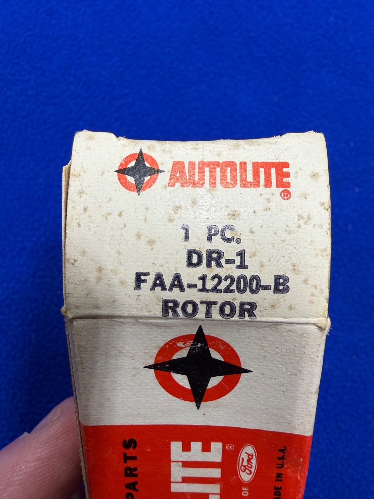 Ford Genuine NOS Autolite Distributor Rotor FAA-12200-B, DR-1 (QTY-1)