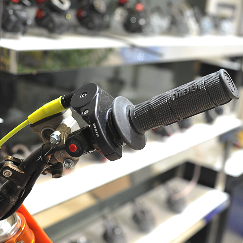 NIBBI 7/8" Twist Throttle Accelerator Handlebar Grip For Dirt Pit Bike Motocross