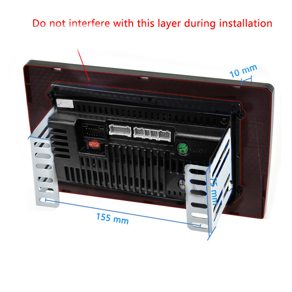 9inch Double 2Din Android 13 Car Stereo Radio GPS Navi WiFi Head unit BT FM +Cam