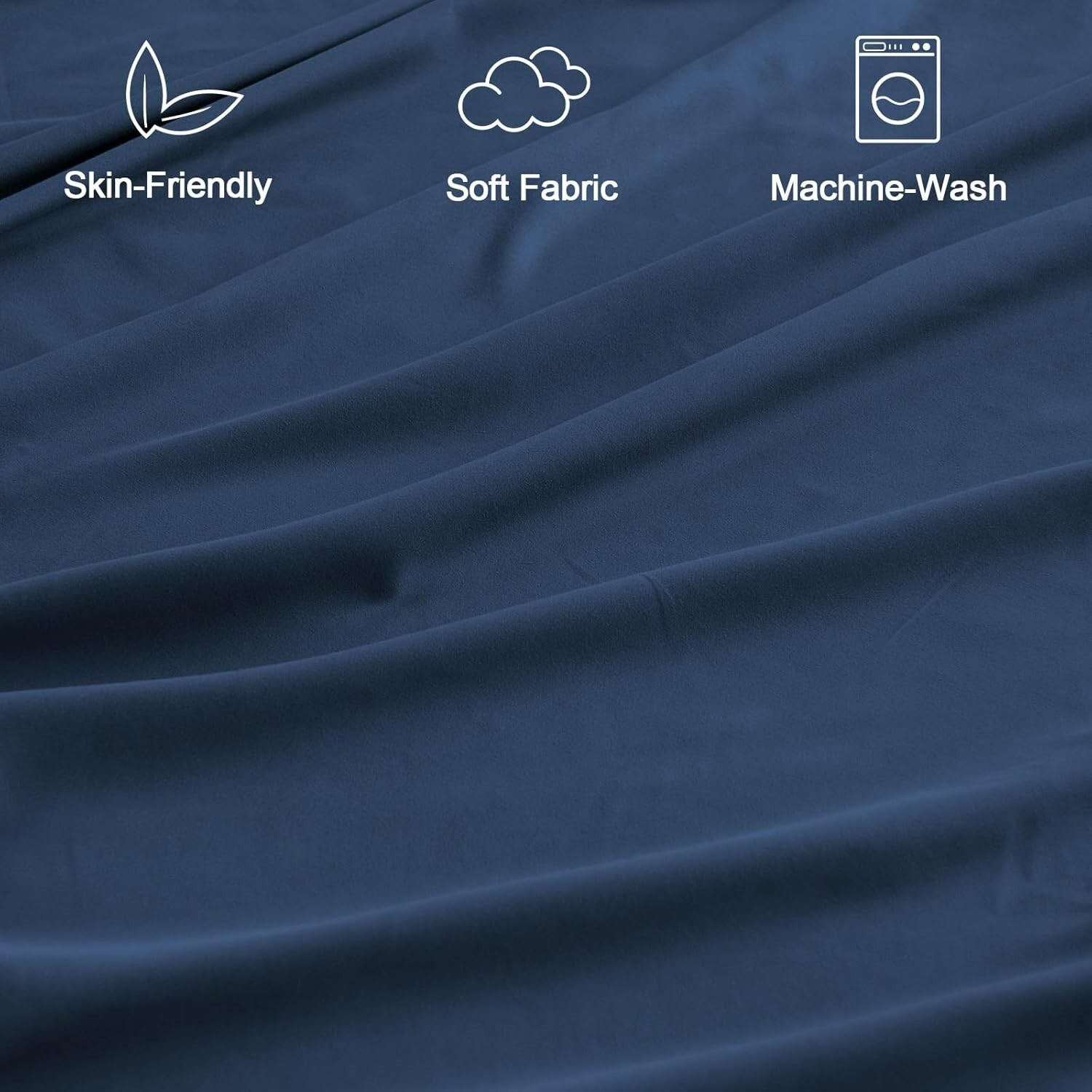 Split Top King Sheet Set for Adjustable Bed 4 Piece Bed Sheet Set Deep Pocket