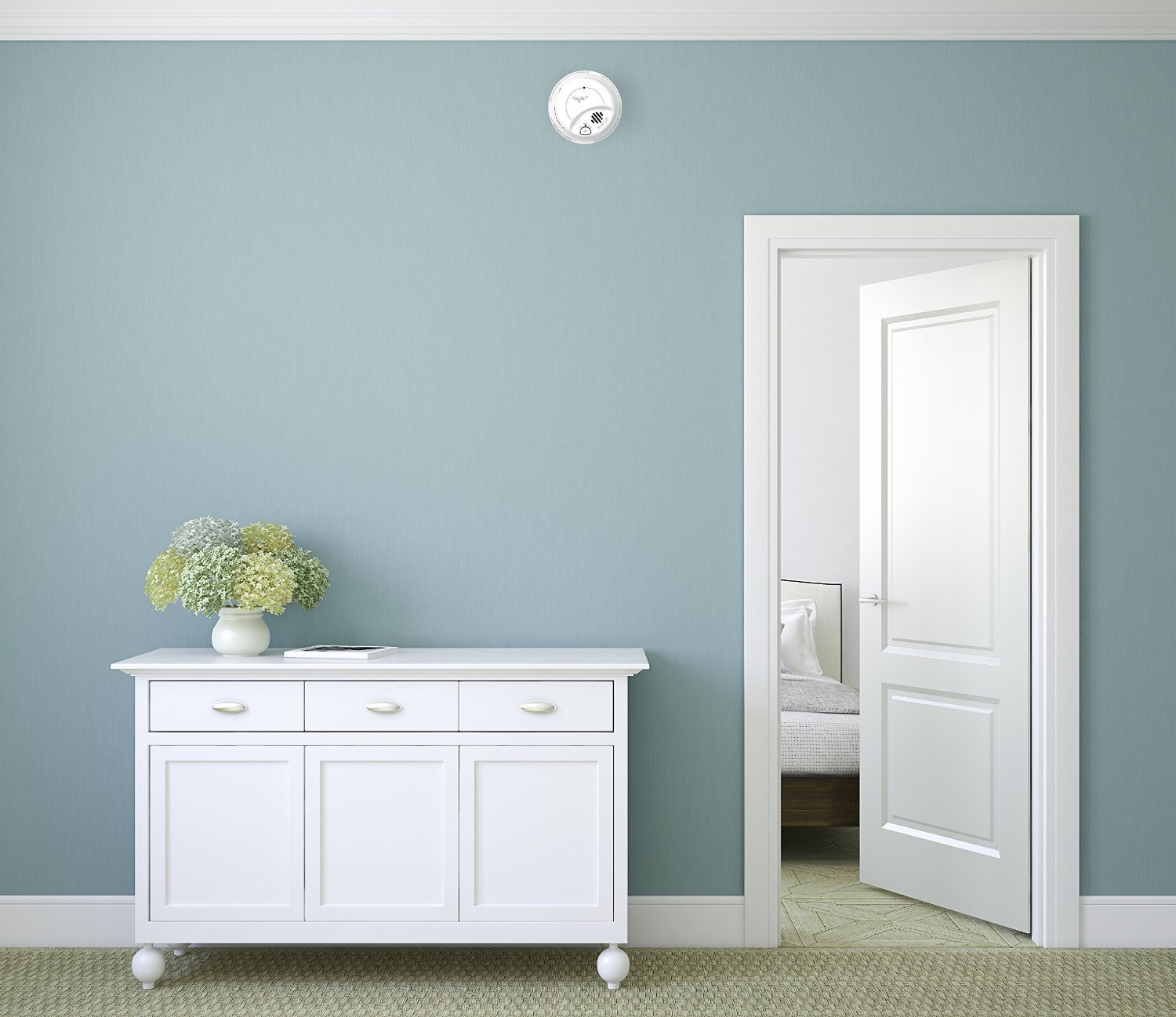 First Alert SC9120B Combination Carbon Monoxide & Smoke Alarm AC Power Authentic