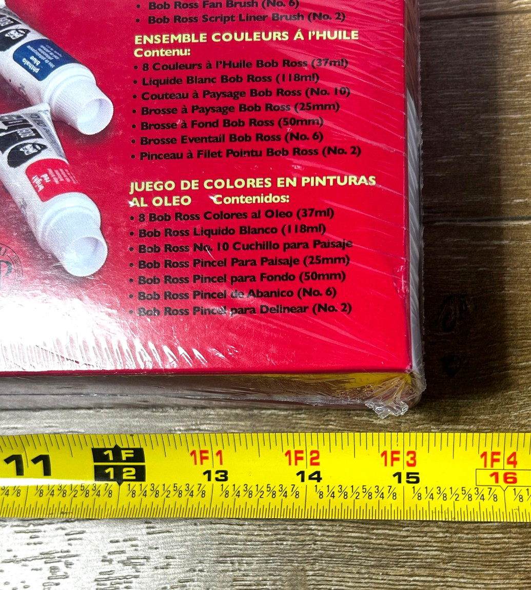 BOB ROSS MASTER Oil Paint Set R6510 VINTAGE #018918065103 Sealed NEW