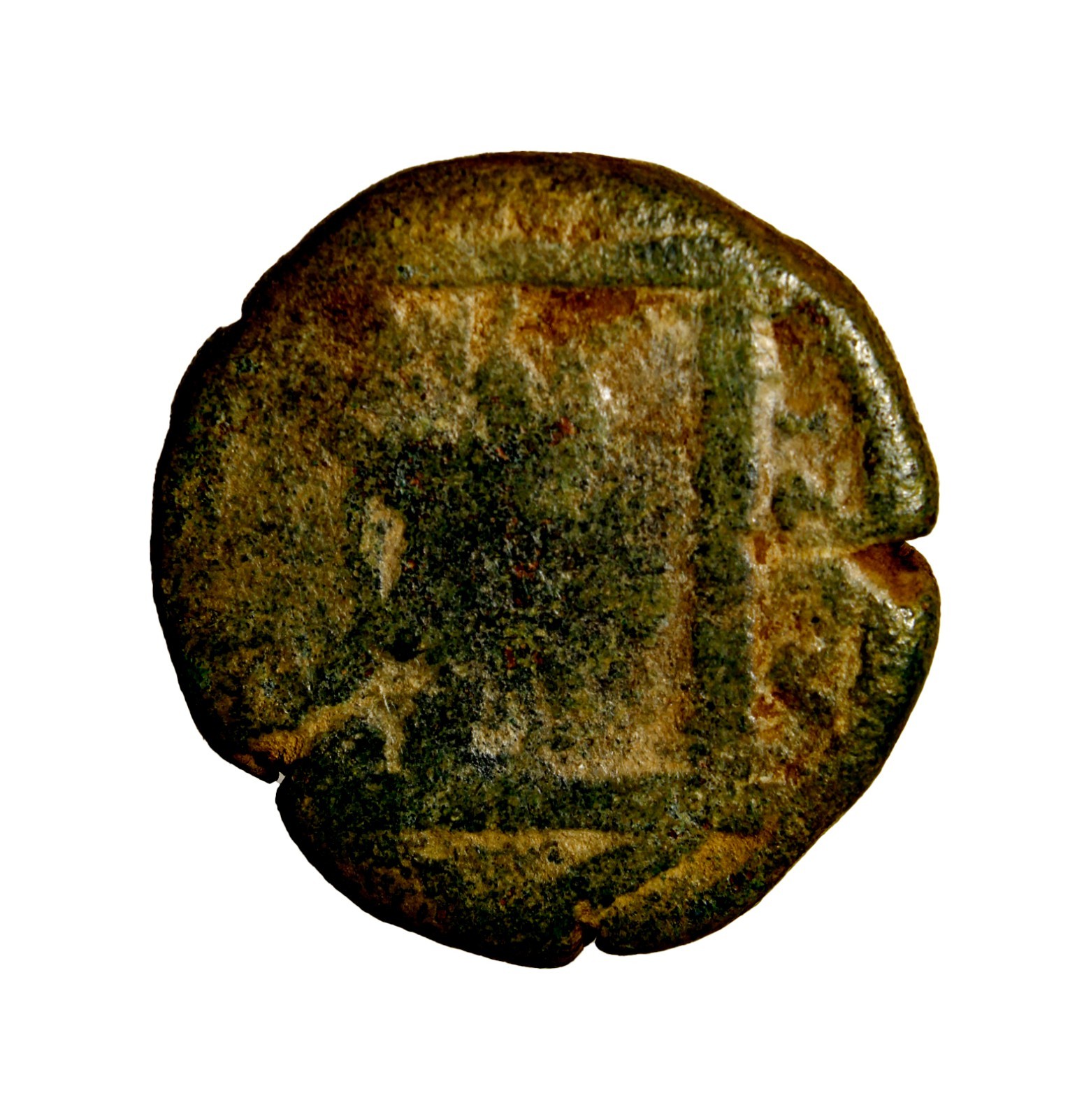 None Recorded with Countermark Petraea, Petra. Caracalla. Æ (7.24 g), AD 198