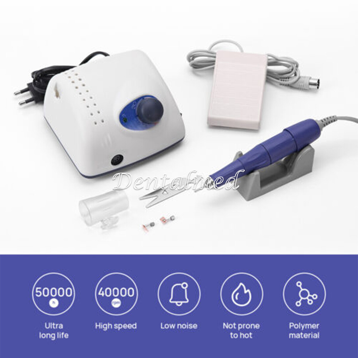 Dental Marathon Electric Micromotor Polishing Unit Strong + 40K rpm Handpiece