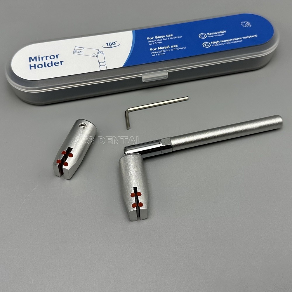 Dental Photography Mirror Holder 180° Adjustable Autoclavable Stainless Handle