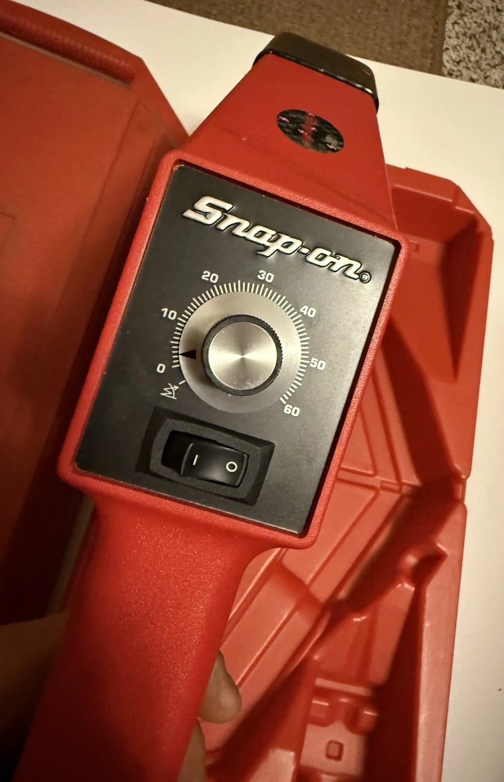 Snap On Timing Light Vintage Automotive Tested Pb103b Tach/advance Computerized