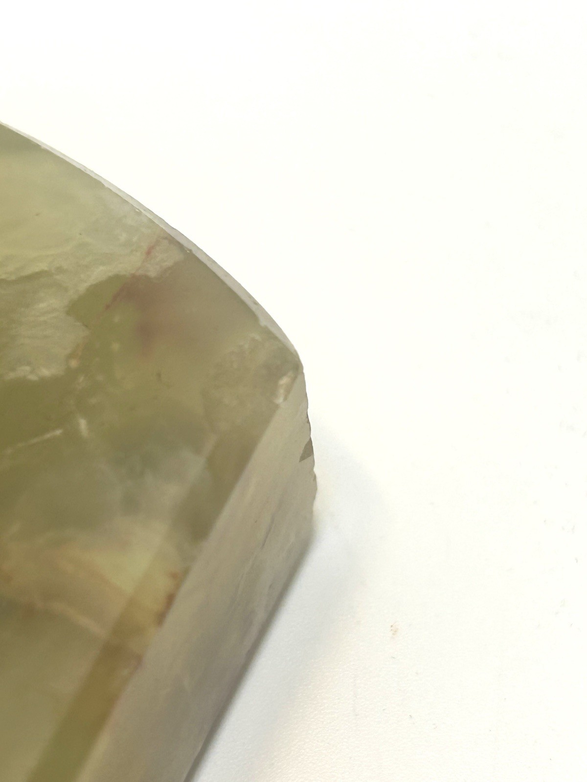 Vintage Green Onyx Marble And Brass 4 Piece Desk Set