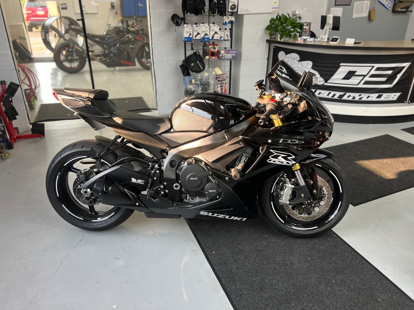 2011-2025 SUZUKI GSXR 600 750 M4 Style GP SLIP ON EXHAUST MUFFLER 11-25 NEW NB