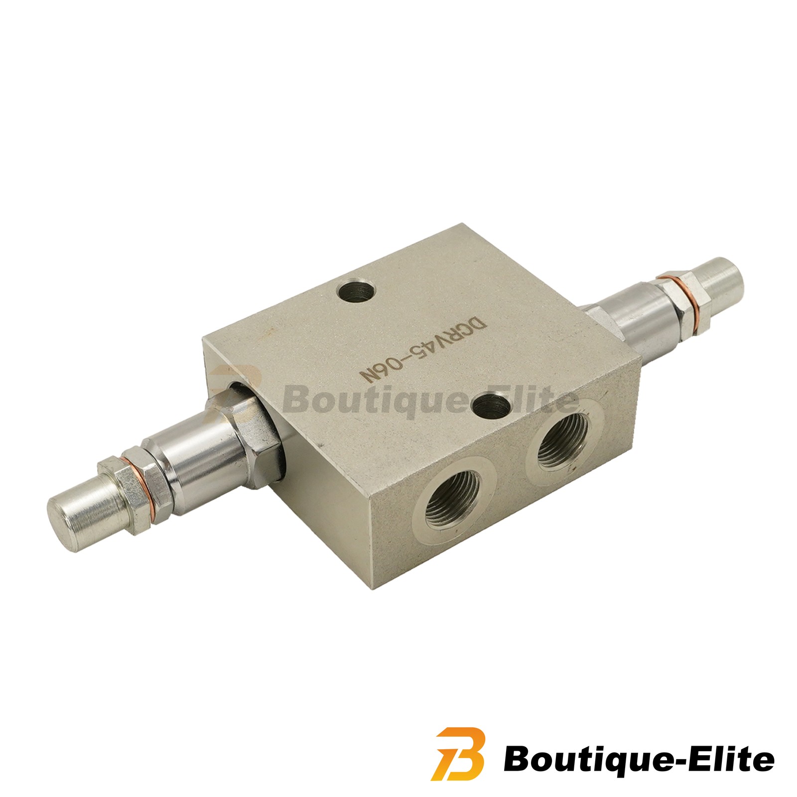 NEW Dual Crossover Hydraulic Relief Cushion Valve 3/8” NPT Ports 12 GPM Max Flow