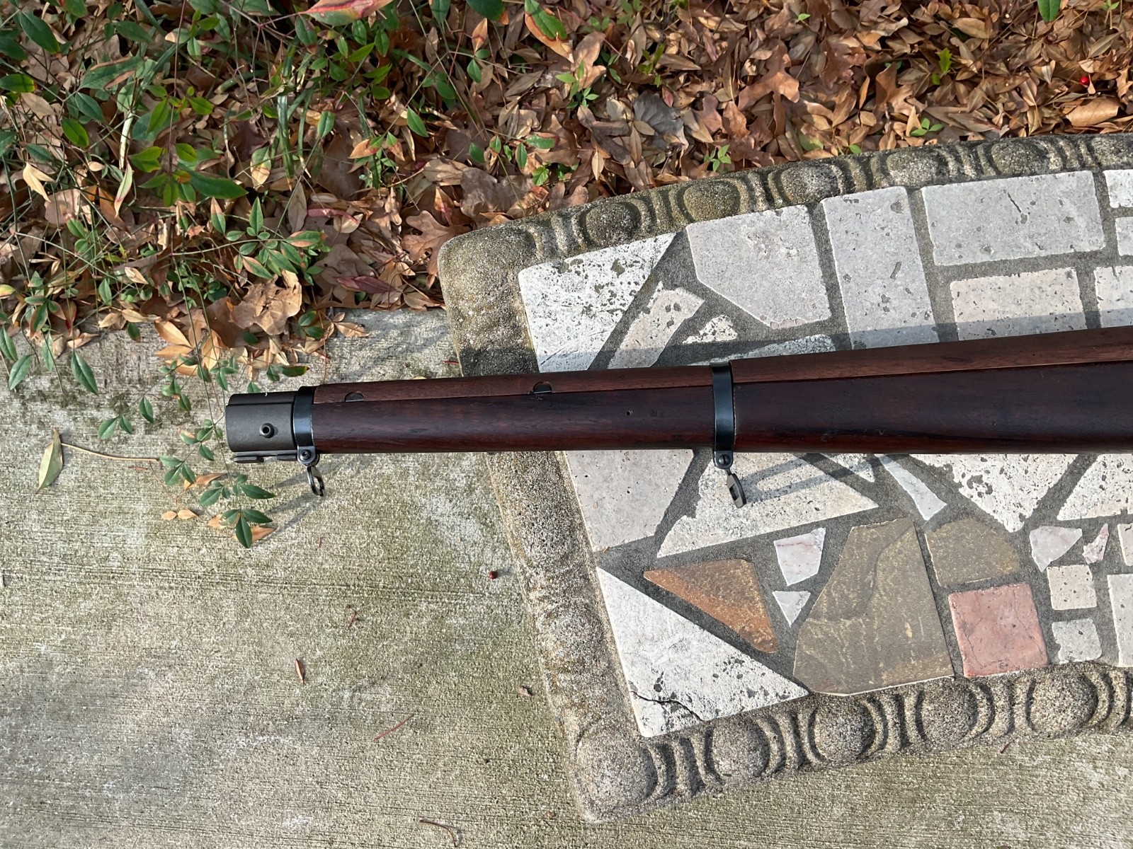 REMINGTON 1903A3 stock, handguard and hardware as shown.