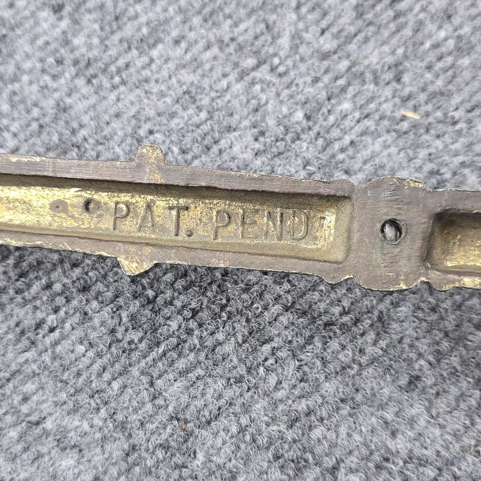 Antique Furniture Legs Ornate Brass Set Of 3 Claw Feet Figural Faces 29”