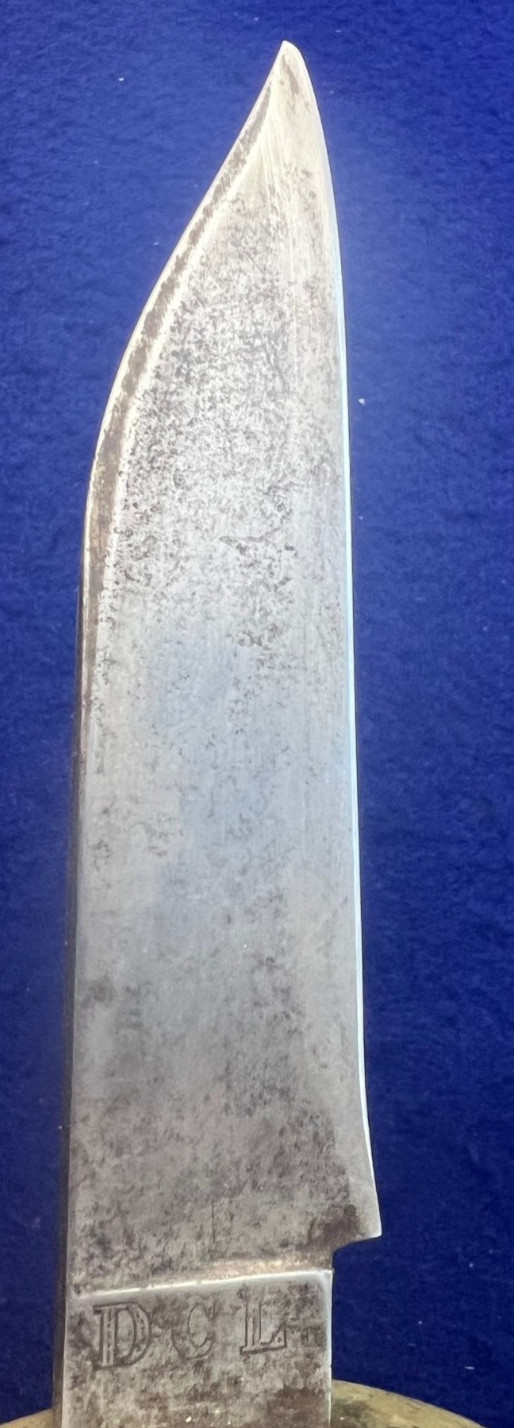 James Westa Abraham Leon Sheffield Civil War Arkansas Bowie Knife Antique