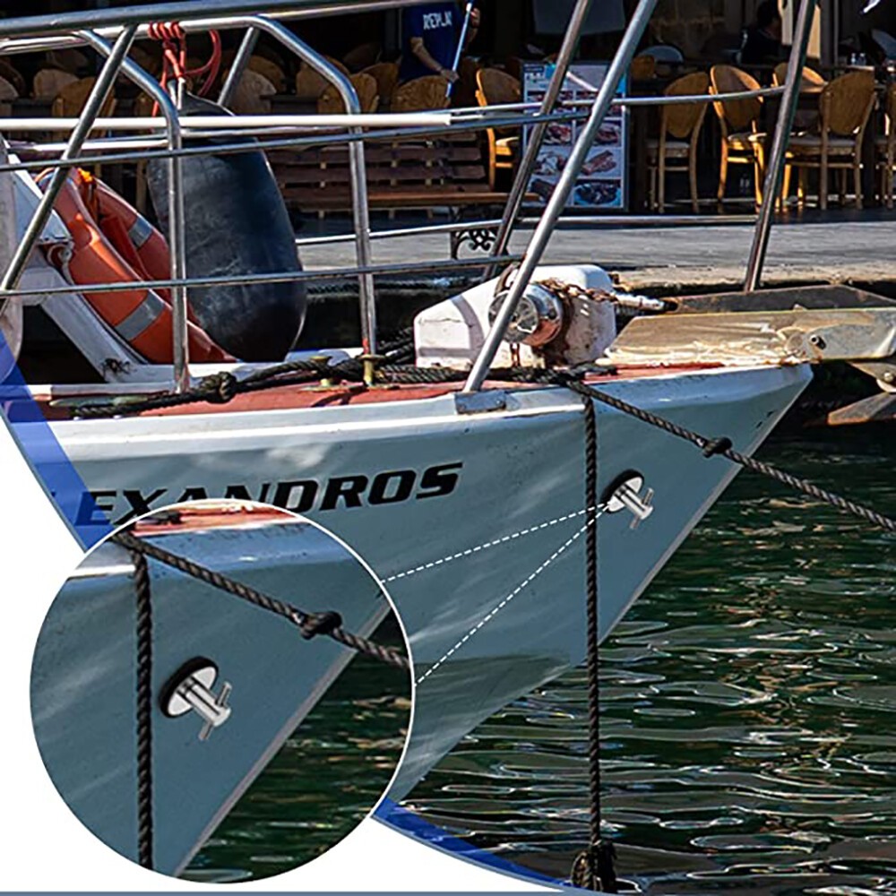 2PCS Boat Drain Plug Snap Plug T Handle Boat Drain Plug Rubber Plugs Twist Hull