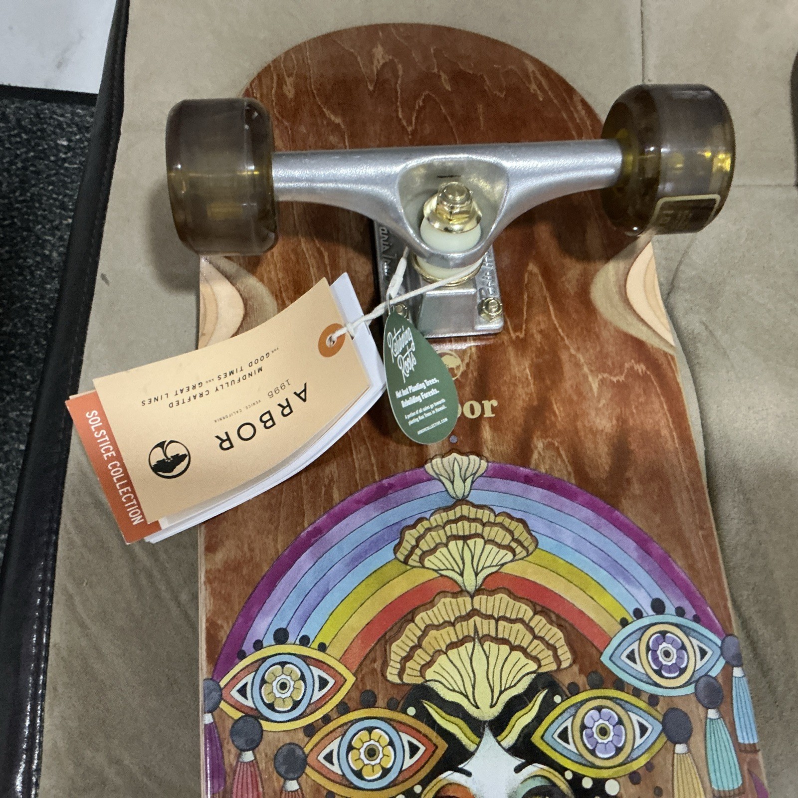 Arbor Cucharon Solstice 2021 B4BC Longboard Complete Sold Out
