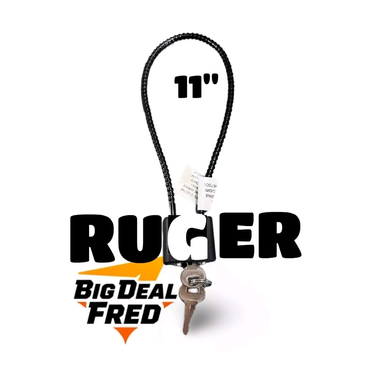 GUN LOCK Regal Firearm Cable Lock 2 Pack R11SC3 Rifle Shotgun Revolver New