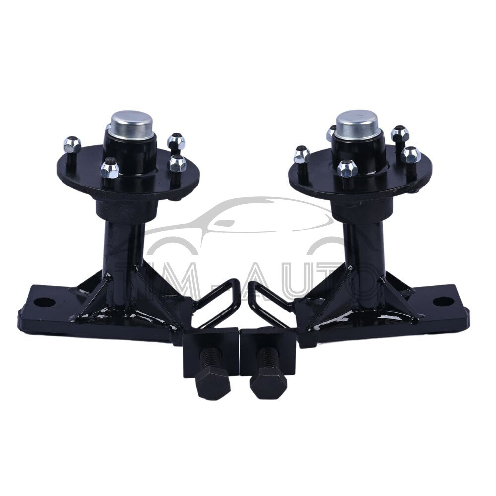 5 × 5.5 Lug 7000LB Superior Shipping Container Wheels and Bolt-on Spindle Kits